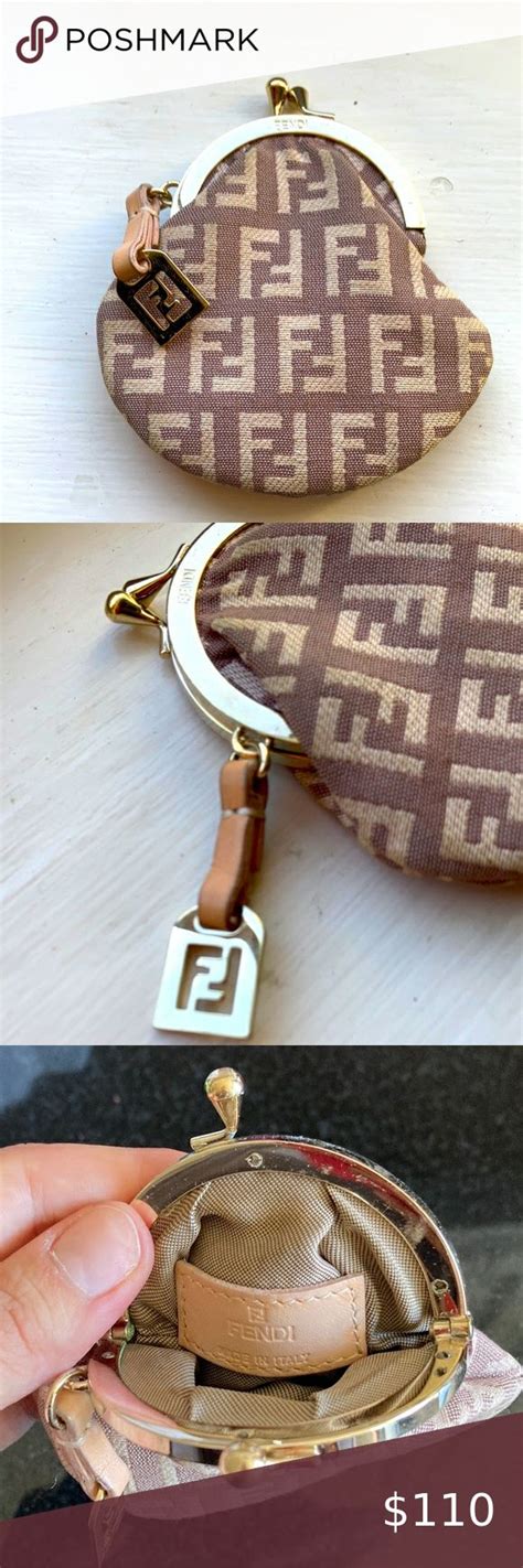 fendi coin purse|Fendi coin pouch.